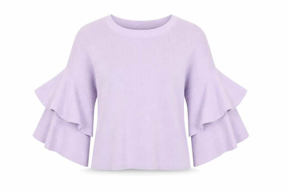 Womens UK Size 6 River Island Purple Pullover Jumper