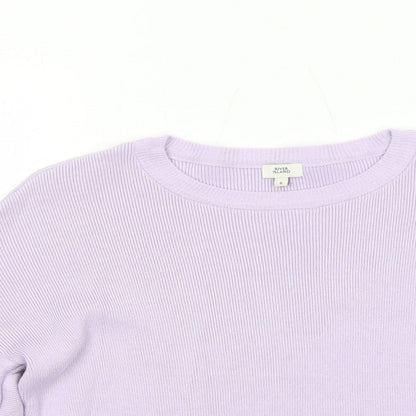 Womens UK Size 6 River Island Purple Pullover Jumper