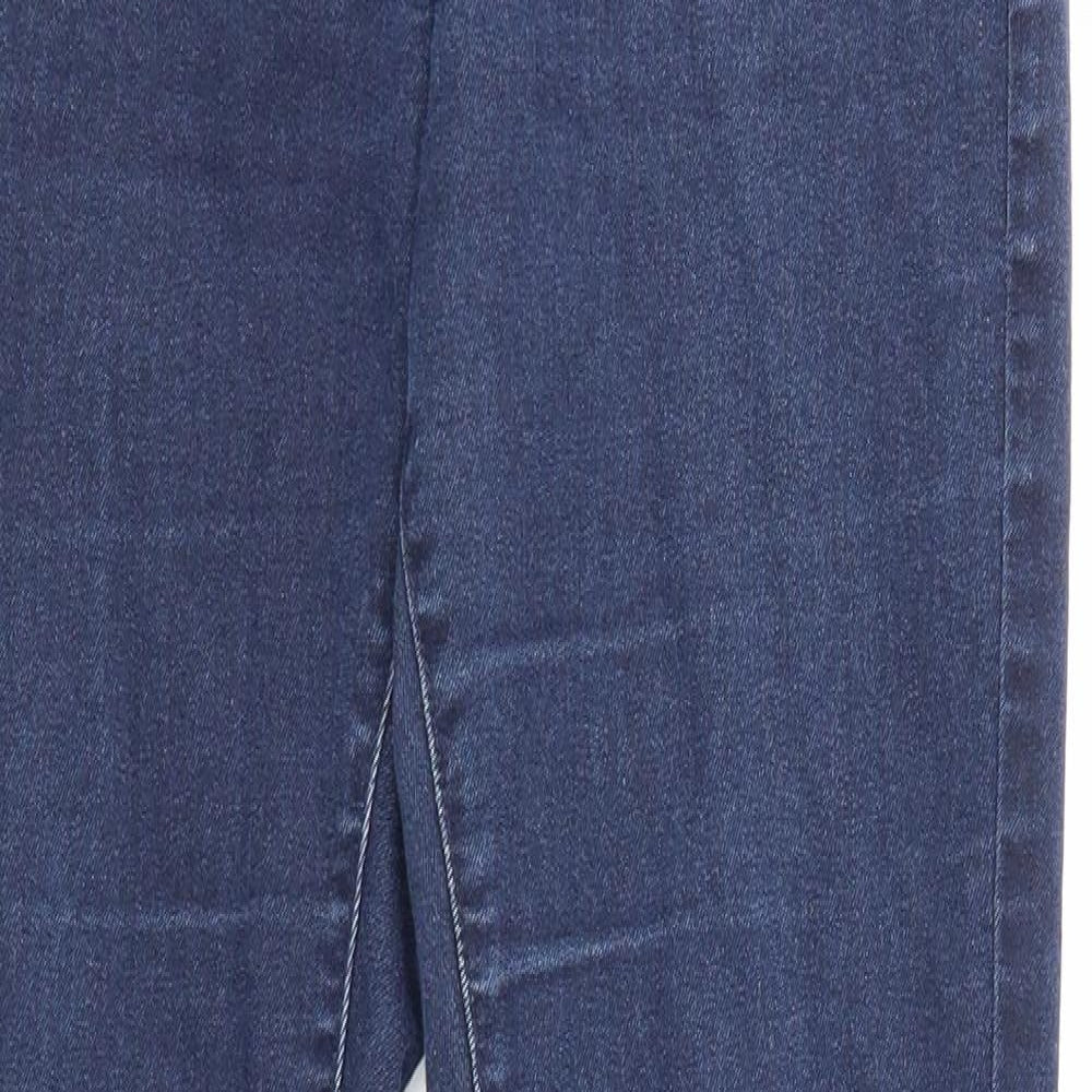 Womens UK Size 8 Marks and Spencer Regular Fit Jegging Blue Jeans