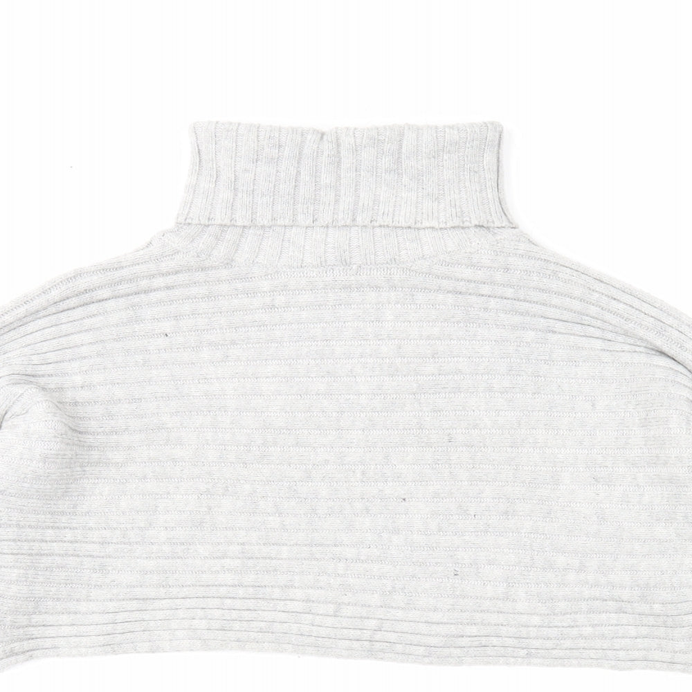 Womens UK Size M New Look Grey Pullover Jumper