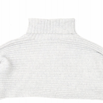 Womens UK Size M New Look Grey Pullover Jumper