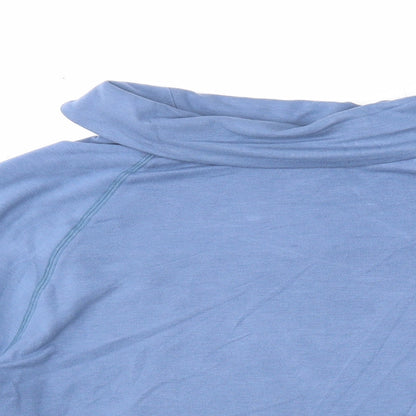 Old Navy Womens Blue Viscose Pullover Sweatshirt Size L Pullover