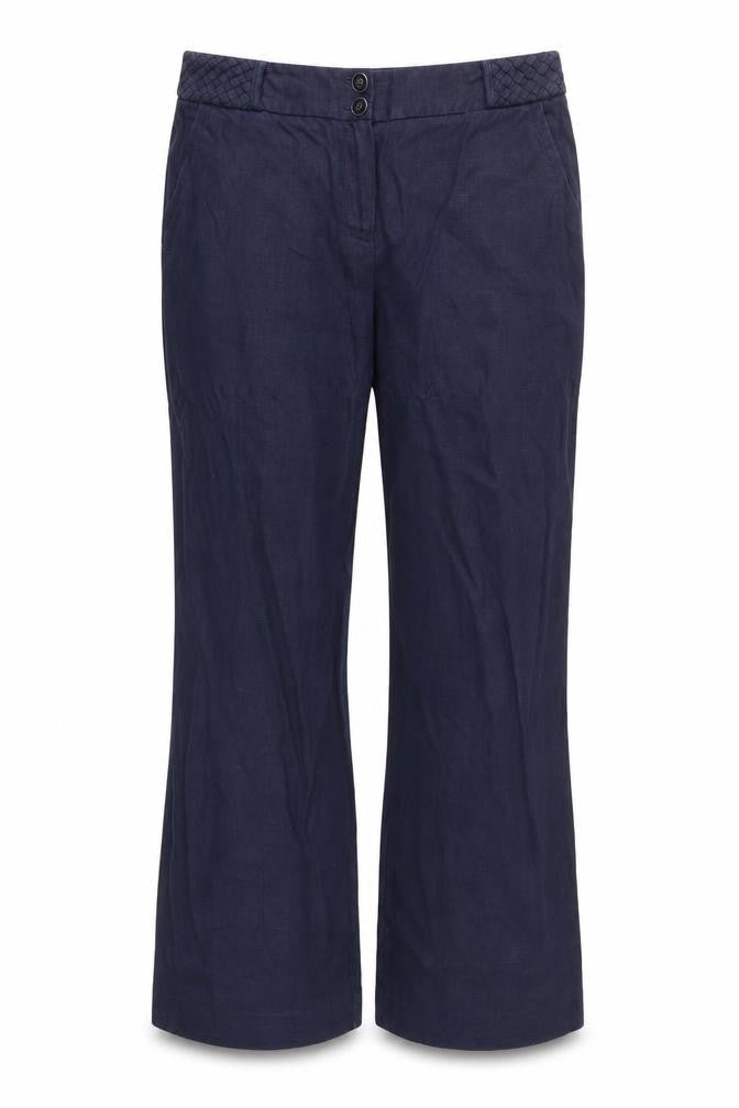 Womens UK Size 14 Per Una Regular Fit  Blue Trousers