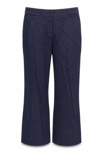 Womens UK Size 14 Per Una Regular Fit  Blue Trousers