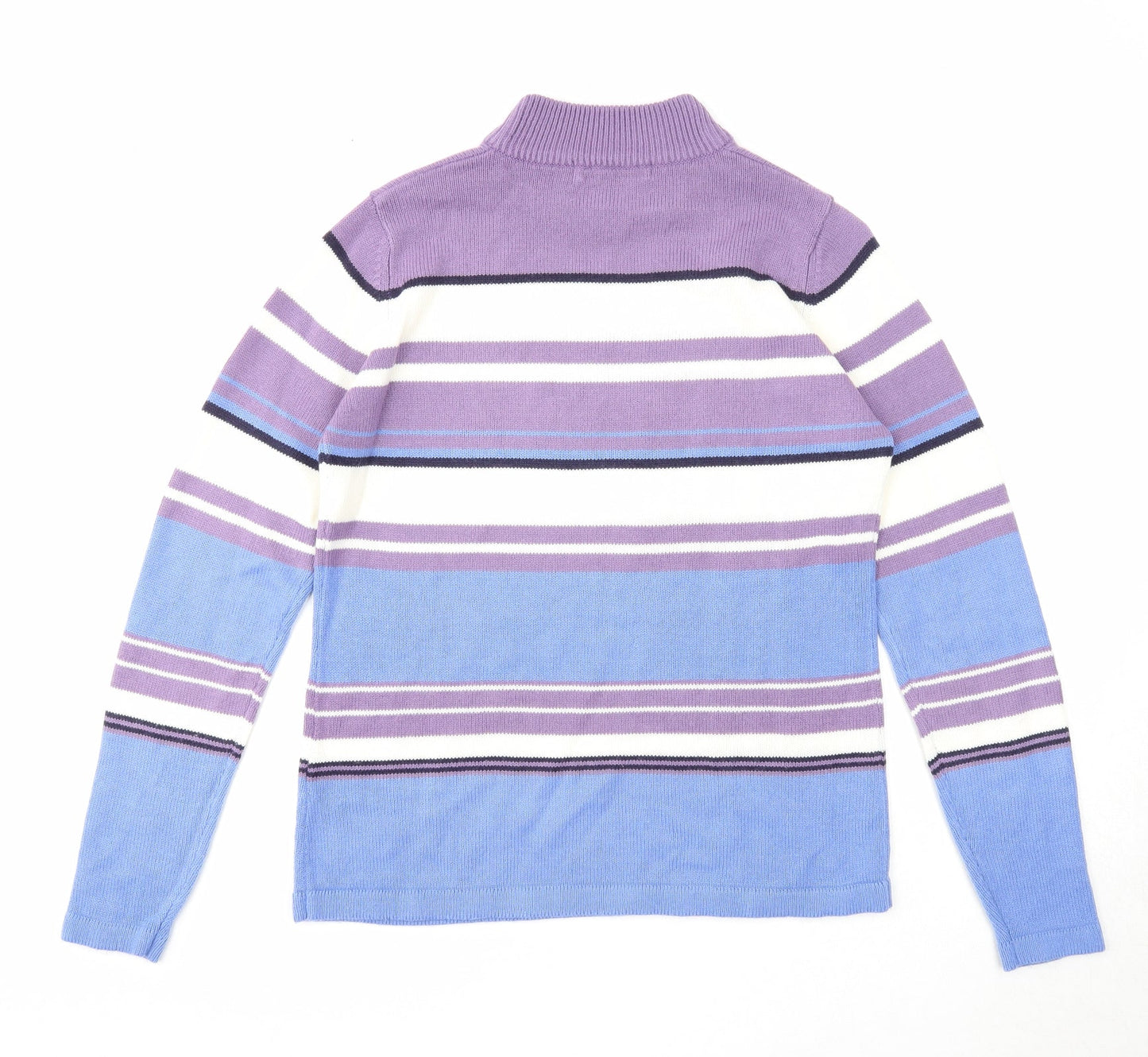 Womens UK Size 10 EWM Multicoloured Pullover Jumper