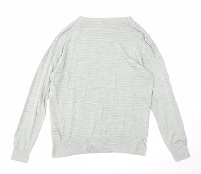 Womens UK Size 14 NEXT Grey Pullover Jumper