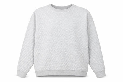Topshop Womens Grey Acrylic Pullover Sweatshirt Size 12 Pullover