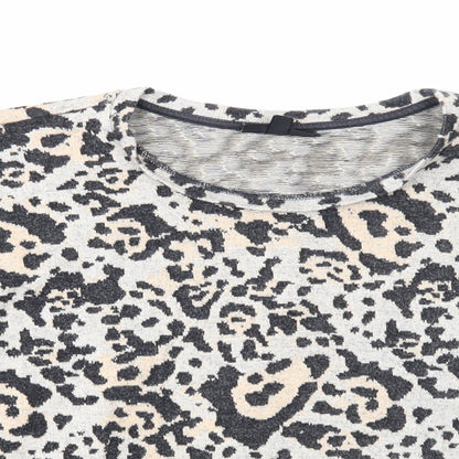 Womens UK Size 8 Topshop Multicoloured Pullover Jumper