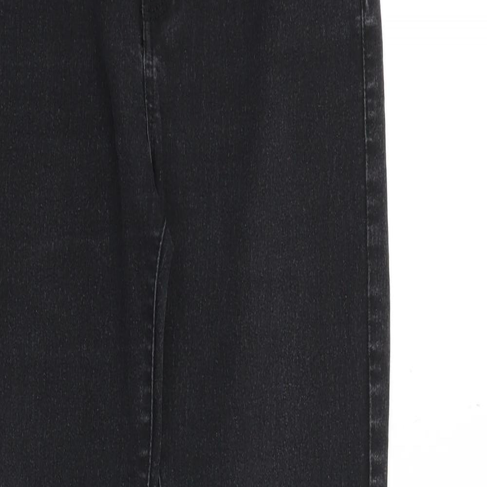 B.You Womens Black Cotton Skinny Jeans Size 27 in Regular Zip