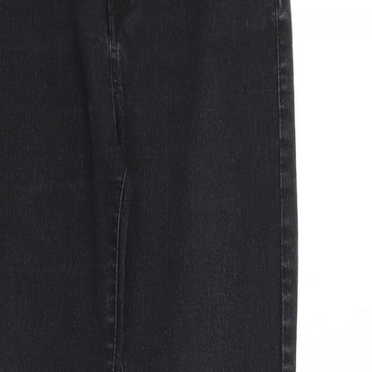 B.You Womens Black Cotton Skinny Jeans Size 27 in Regular Zip