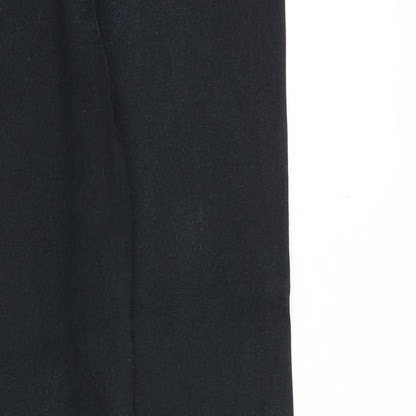 NEXT Womens Black Cotton Skinny Jeans Size 8 Regular Zip