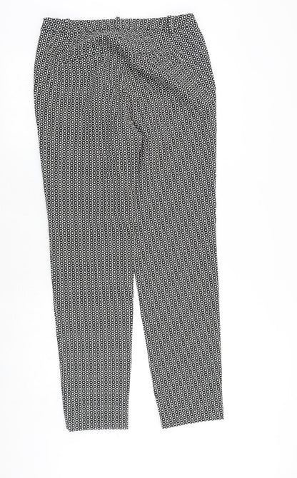 Womens UK Size 10 Esprit Regular Fit  Black Trousers