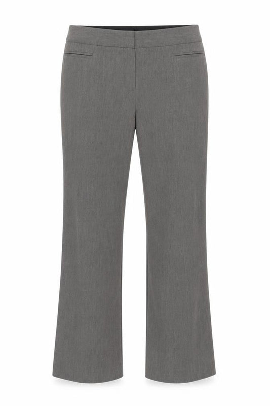 Womens UK Size 36 in Banner Regular Fit Dress Pants Grey Trousers