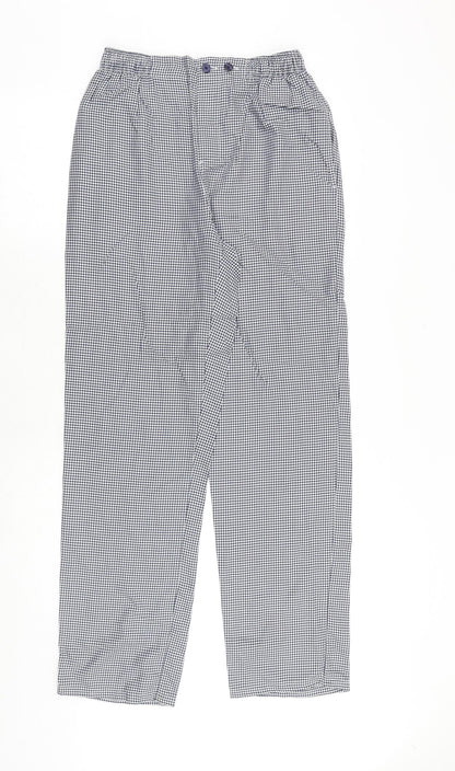Womens UK Size S Marks and Spencer Regular Fit  Blue Trousers