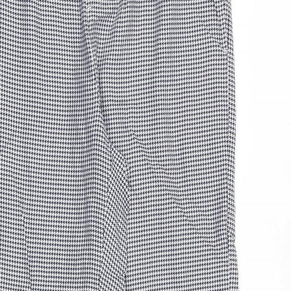 Womens UK Size S Marks and Spencer Regular Fit  Blue Trousers