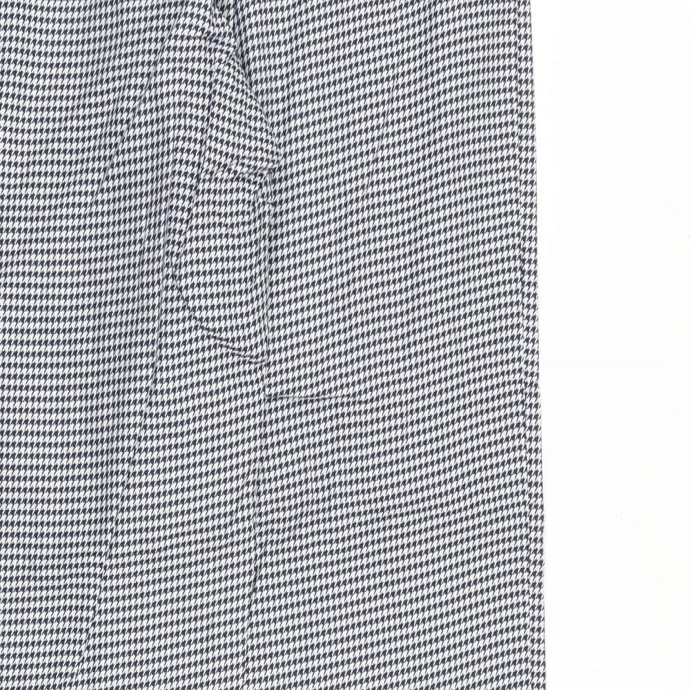 Womens UK Size S Marks and Spencer Regular Fit  Blue Trousers