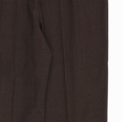 Womens UK Size 20 Impressions Regular Fit  Brown Trousers