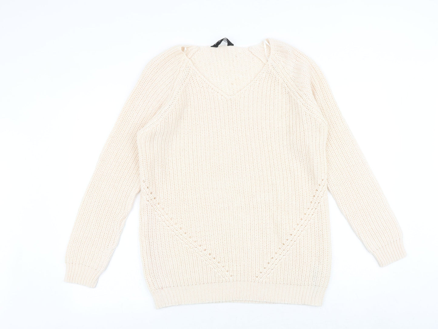 Womens UK Size 14 Dorothy Perkins Pink Pullover Jumper