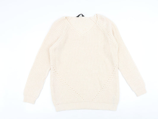 Womens UK Size 14 Dorothy Perkins Pink Pullover Jumper