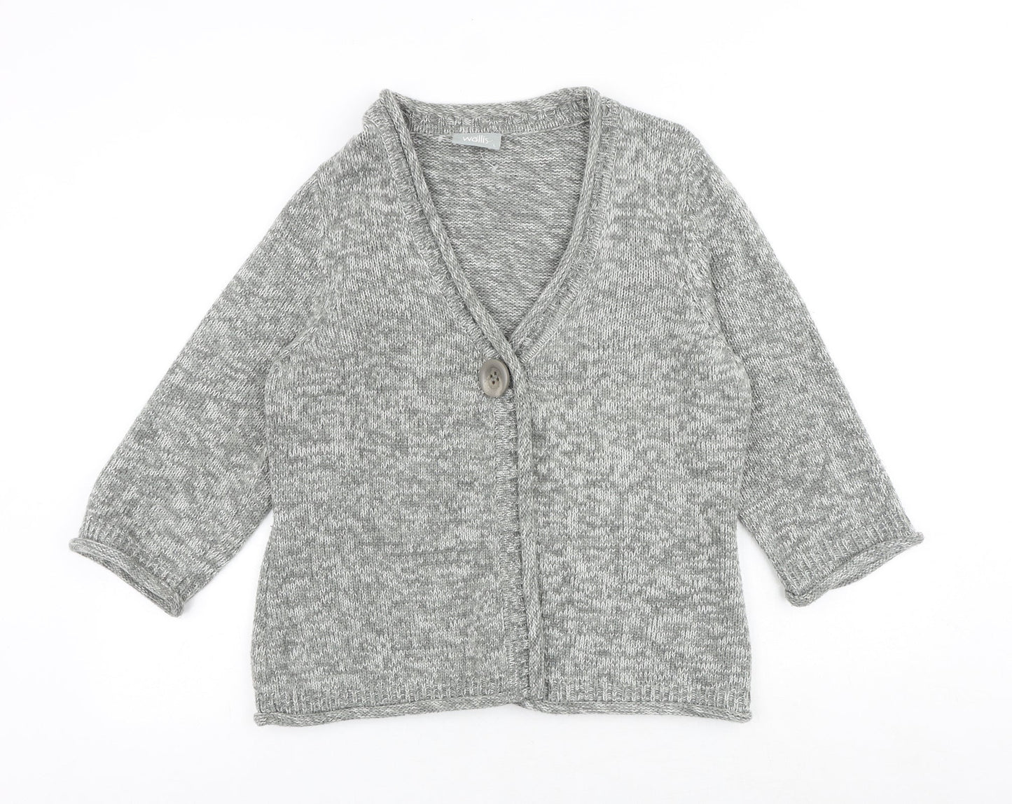 Womens UK Size L Wallis Grey Pullover Jumper