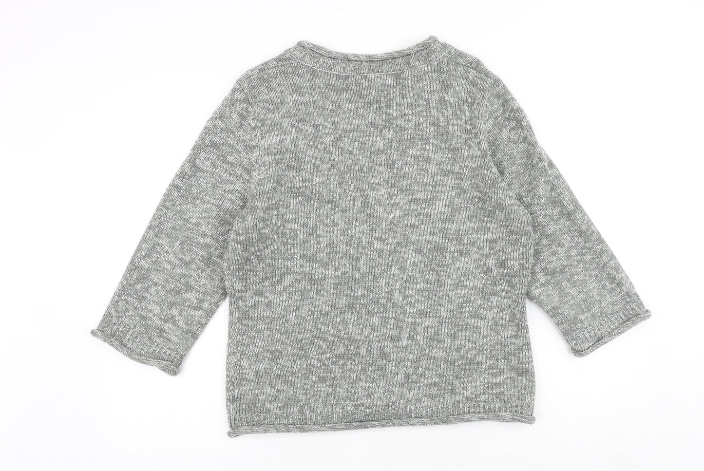 Womens UK Size L Wallis Grey Pullover Jumper