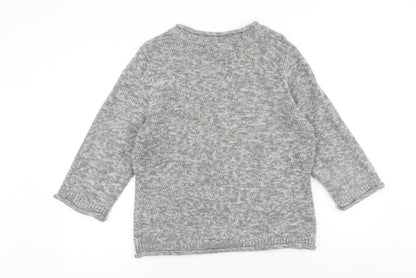 Womens UK Size L Wallis Grey Pullover Jumper