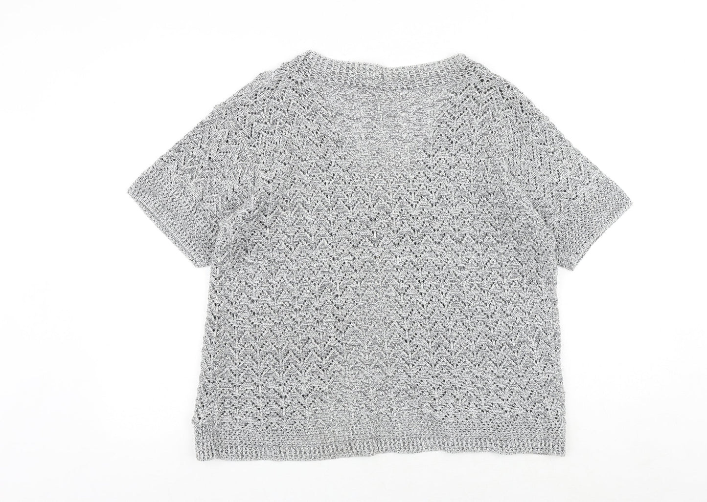 Womens UK Size L Pulse Grey Cardigan Jumper
