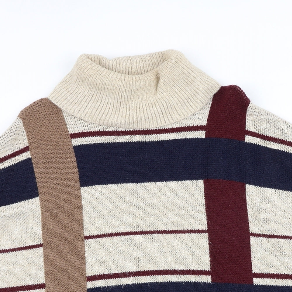 Womens UK Size S NEXT Multicoloured Pullover Jumper