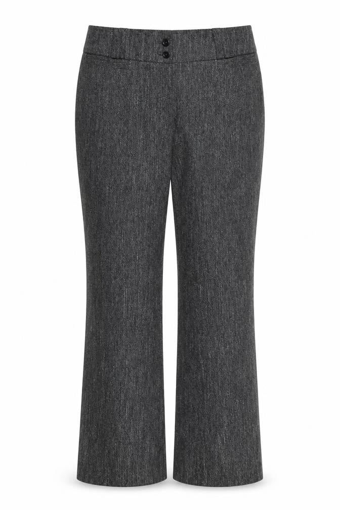 Womens UK Size 12 Dorothy Perkins Regular Fit Dress Pants Grey Trousers