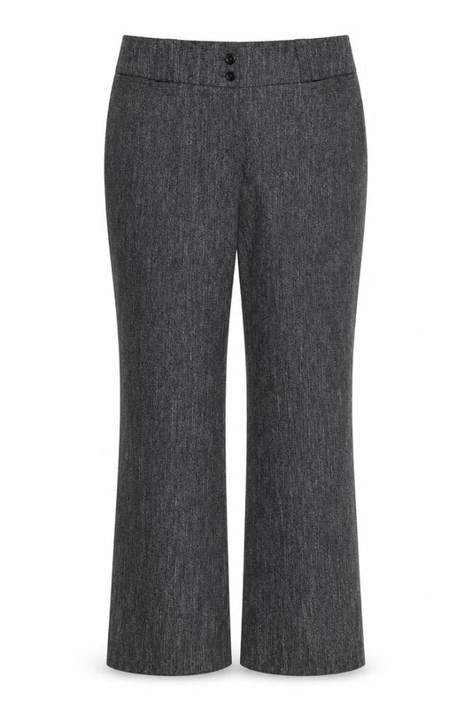 Womens UK Size 12 Dorothy Perkins Regular Fit Dress Pants Grey Trousers