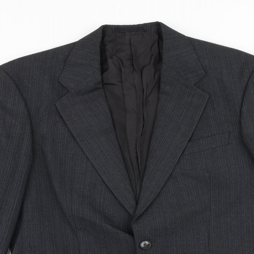 Mens UK Size 38 Marks and Spencer Regular Grey Suit Jacket