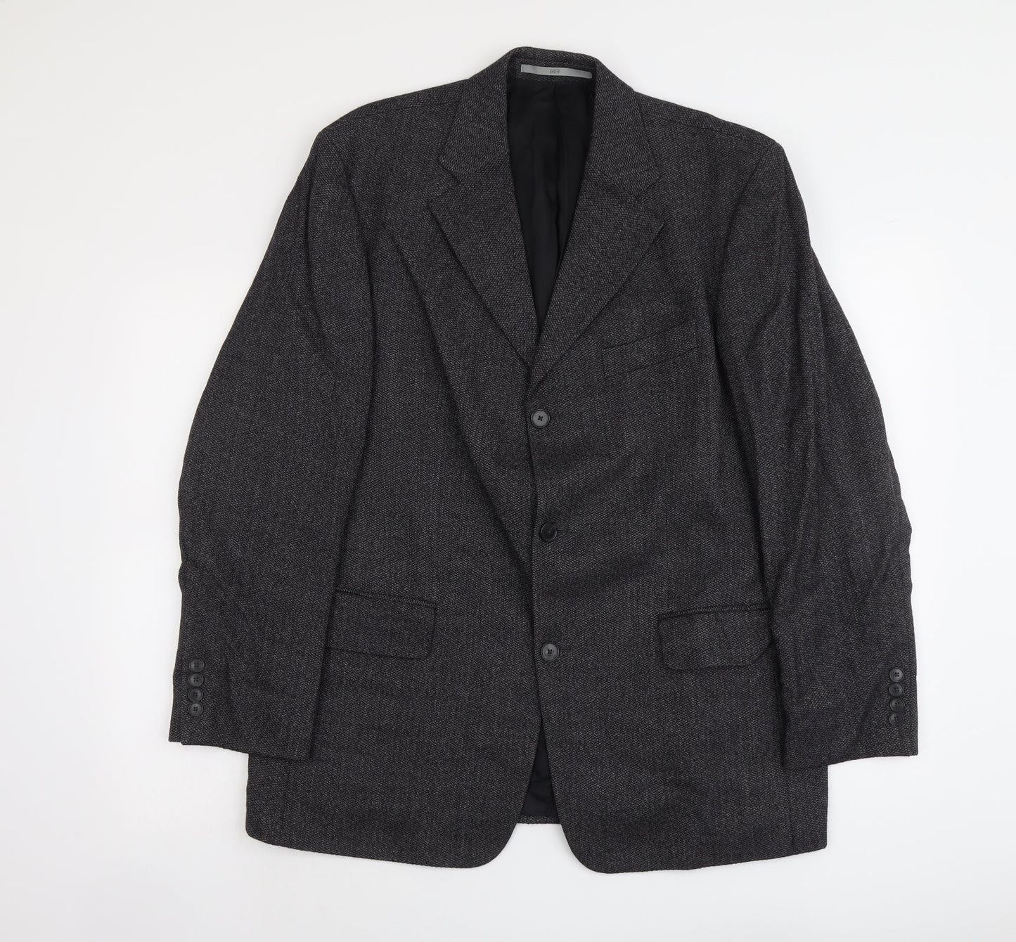 Bozzalla&Lesna Mens Grey Wool Jacket Suit Jacket Size L Regular