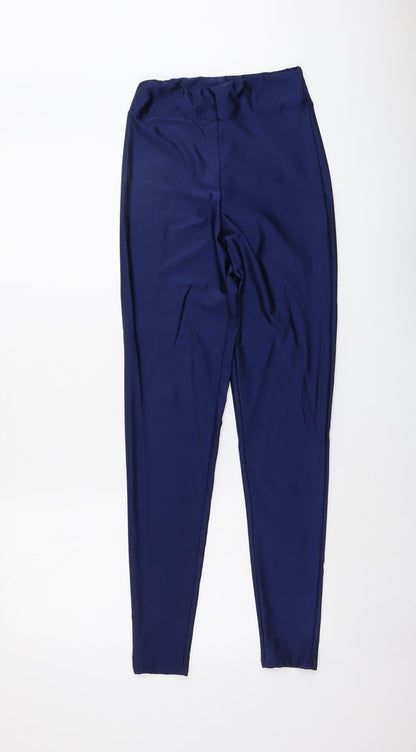 Womens UK Size 8 PRETTYLITTLETHING  Chino Blue Leggings
