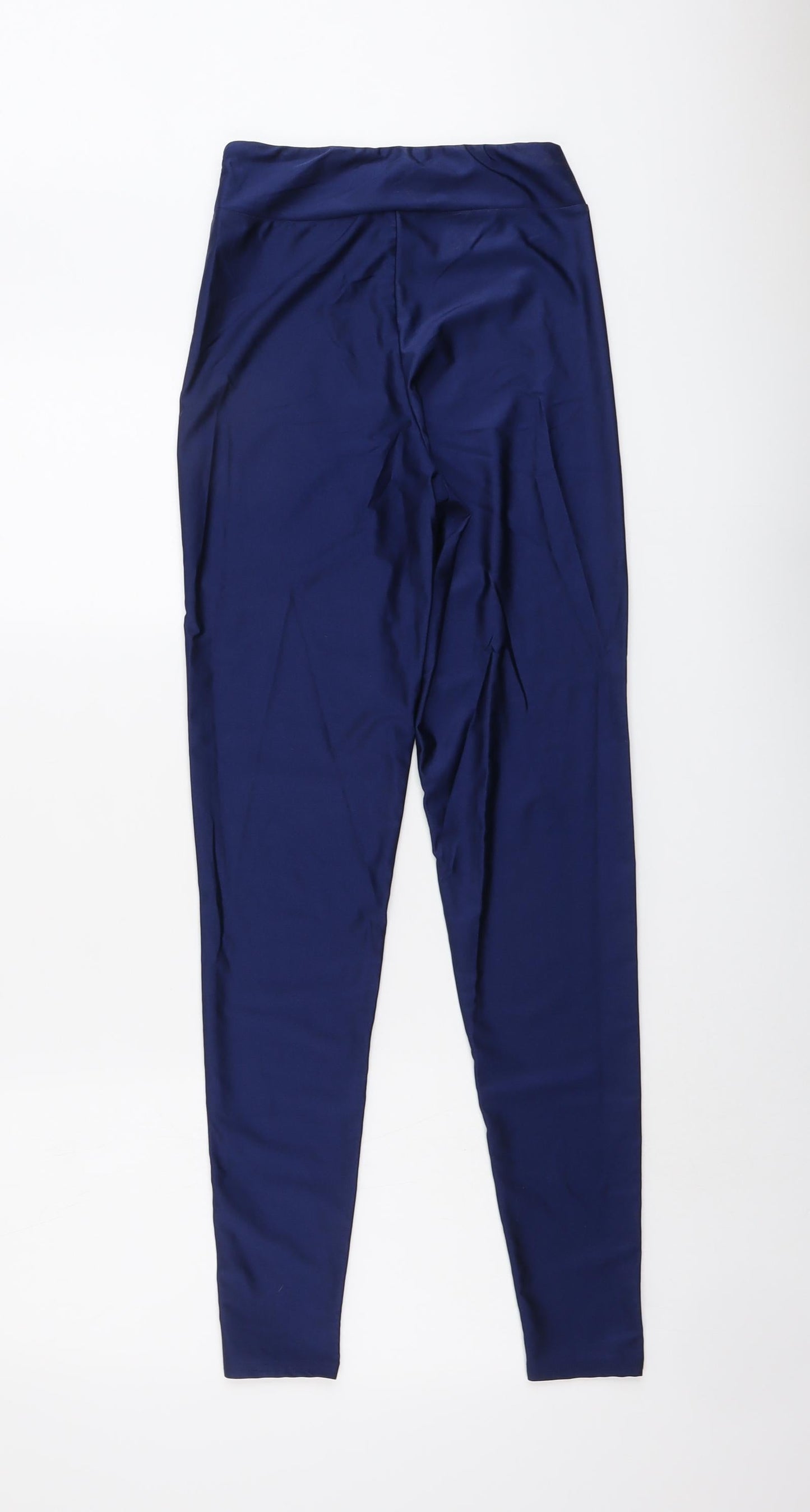 Womens UK Size 8 PRETTYLITTLETHING  Chino Blue Leggings