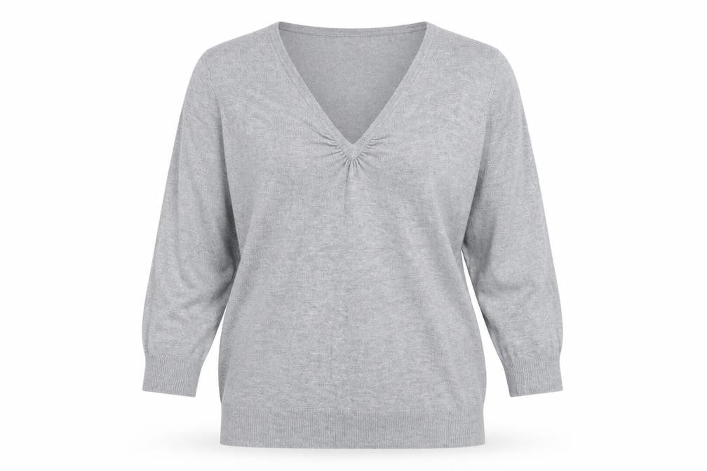 Womens UK Size 12 Marks and Spencer Grey Pullover Jumper