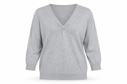 Womens UK Size 12 Marks and Spencer Grey Pullover Jumper