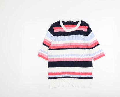Womens UK Size 16 Marks and Spencer Multicoloured Pullover Jumper