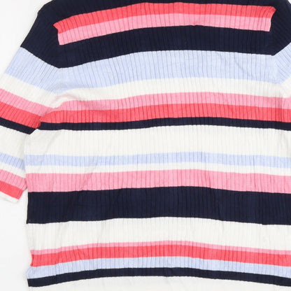 Womens UK Size 16 Marks and Spencer Multicoloured Pullover Jumper