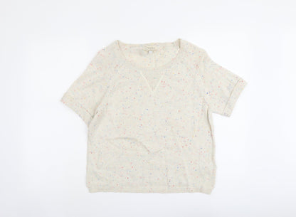 Womens UK Size 12 New Look Beige Pullover Jumper