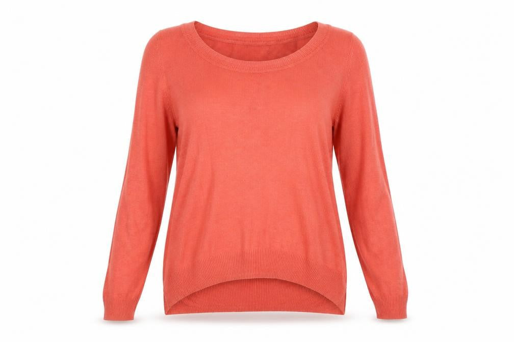 Womens UK Size XS H&M Orange Pullover Jumper