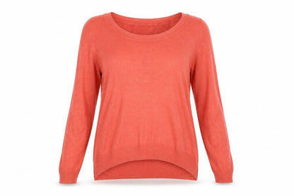 Womens UK Size XS H&M Orange Pullover Jumper