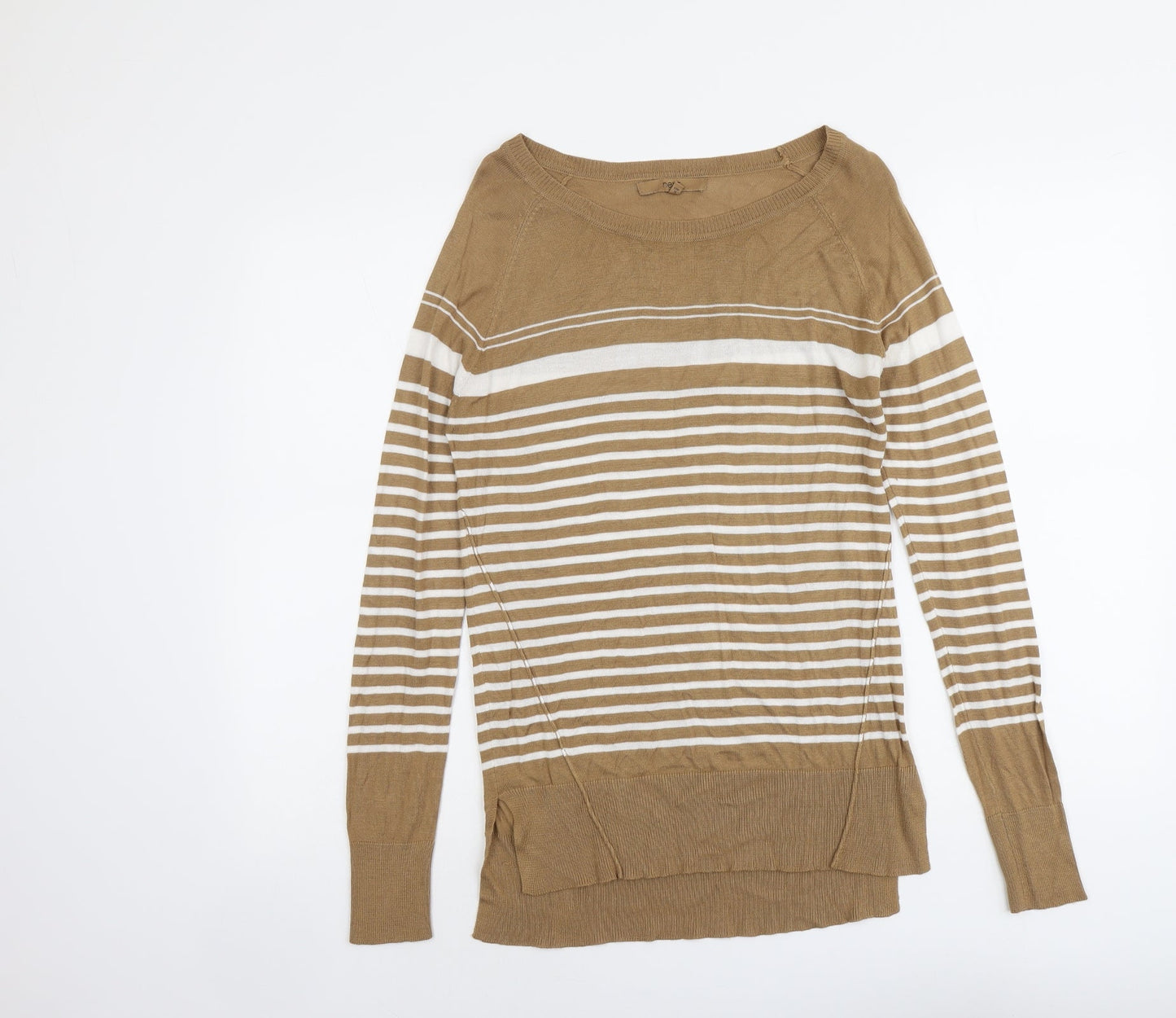 Womens UK Size 10 NEXT Beige Pullover Jumper