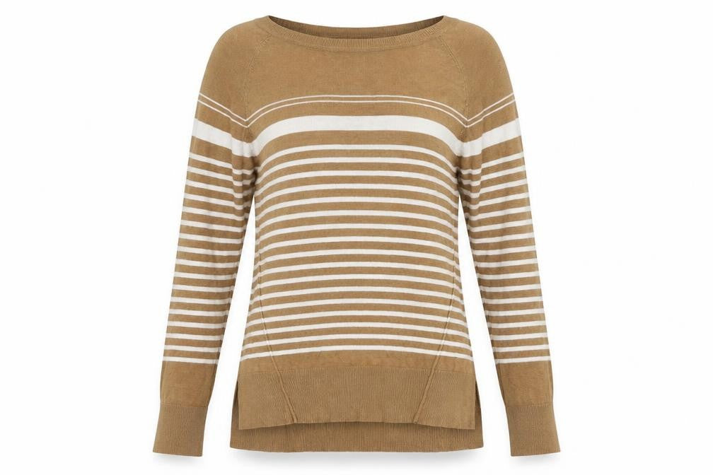 Womens UK Size 10 NEXT Beige Pullover Jumper