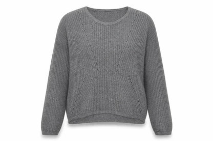 Womens UK Size 8 Topshop Grey Pullover Jumper