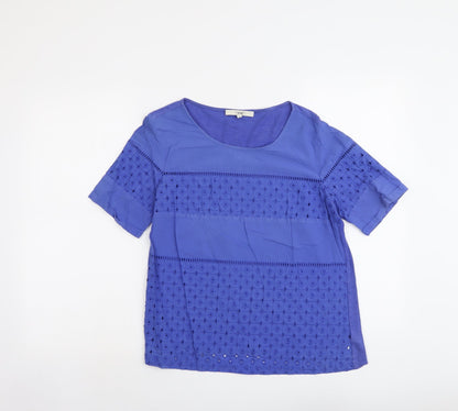 Womens UK Size 10 NEXT Blue Basic Tank