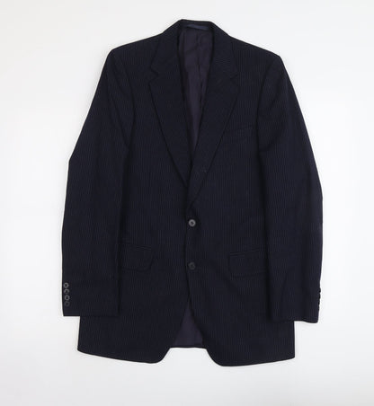 Mens UK Size M Marks and Spencer Regular Blue Suit Jacket