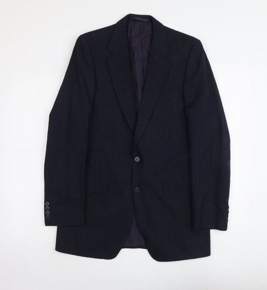 Mens UK Size M Marks and Spencer Regular Blue Suit Jacket