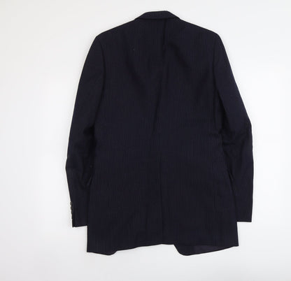 Mens UK Size M Marks and Spencer Regular Blue Suit Jacket