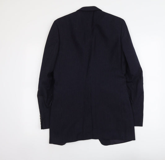 Mens UK Size M Marks and Spencer Regular Blue Suit Jacket