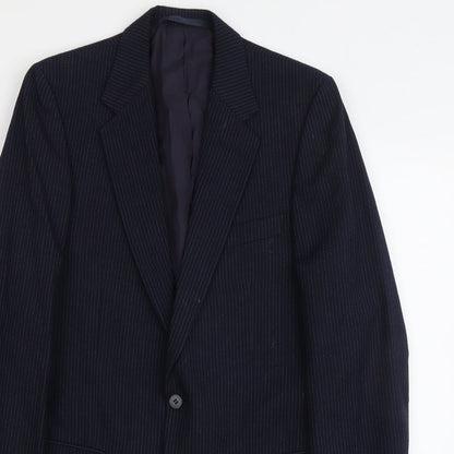 Mens UK Size M Marks and Spencer Regular Blue Suit Jacket
